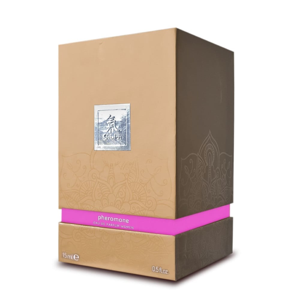 Разное - Духи с феромонами женские SHIATSU Pheromone Fragrance women pink, 15 мл 4