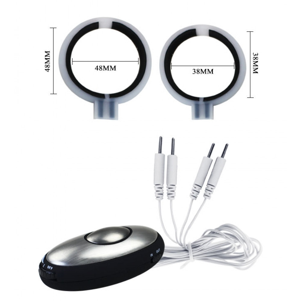 Різне - Електростимулятор на пеніс BAILE-Man Power, BI-014118-3 4