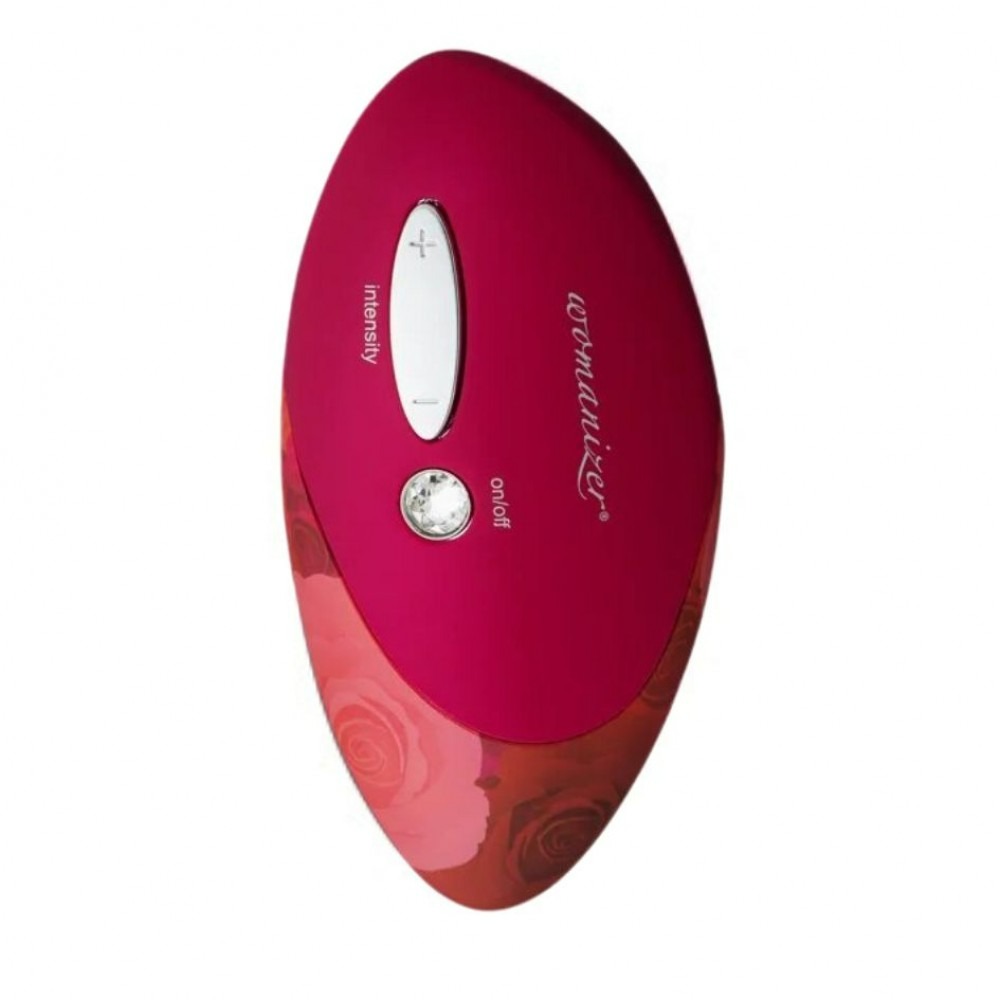 Секс игрушки - Клиторальный стимулятор Womanizer красно-розовый W-500 Red/Rose