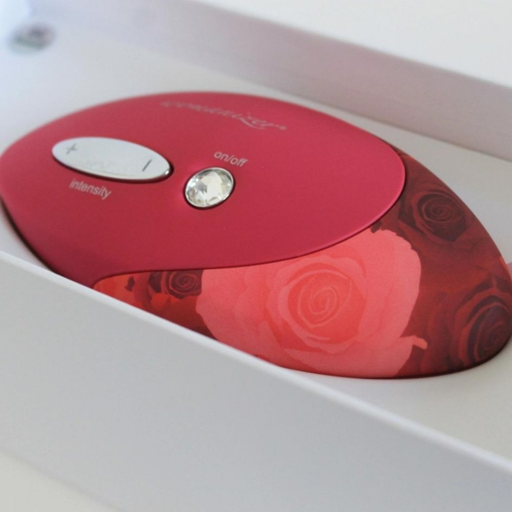 Секс игрушки - Клиторальный стимулятор Womanizer красно-розовый W-500 Red/Rose 6