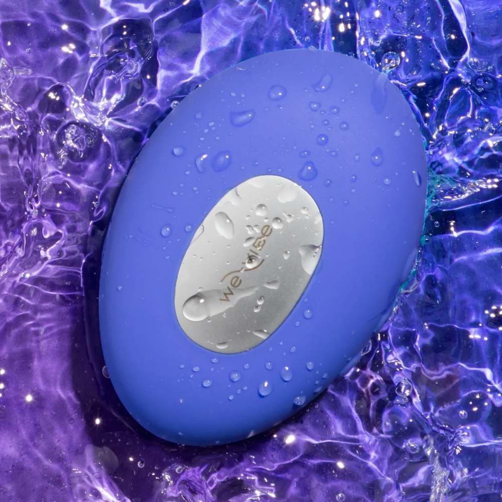 Вібропулі та міні-вібратори - Кліторальний вібратор We-Vibe Temp Lavender Blue з функцією нагрівання та охолодження, синій 48