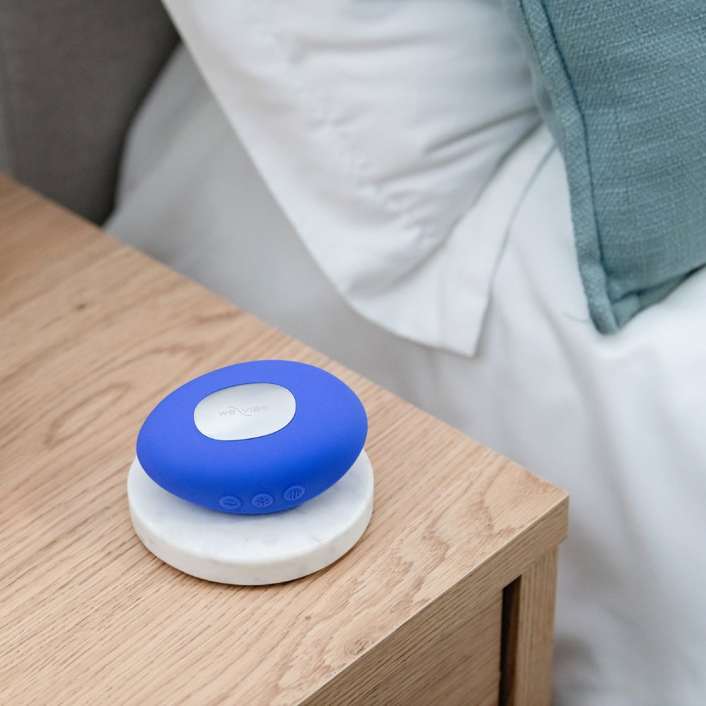 Вібропулі та міні-вібратори - Кліторальний вібратор We-Vibe Temp Lavender Blue з функцією нагрівання та охолодження, синій 13