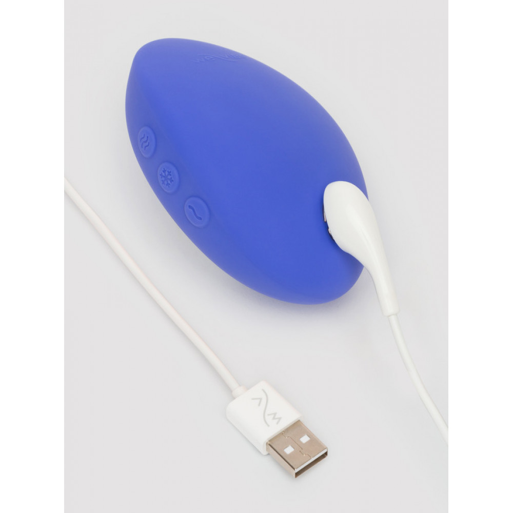 Вібропулі та міні-вібратори - Кліторальний вібратор We-Vibe Temp Lavender Blue з функцією нагрівання та охолодження, синій 60