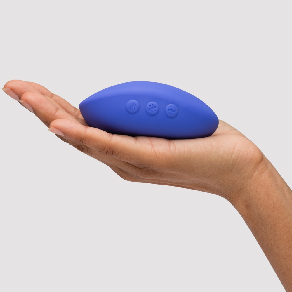 Вібропулі та міні-вібратори - Кліторальний вібратор We-Vibe Temp Lavender Blue з функцією нагрівання та охолодження, синій 28