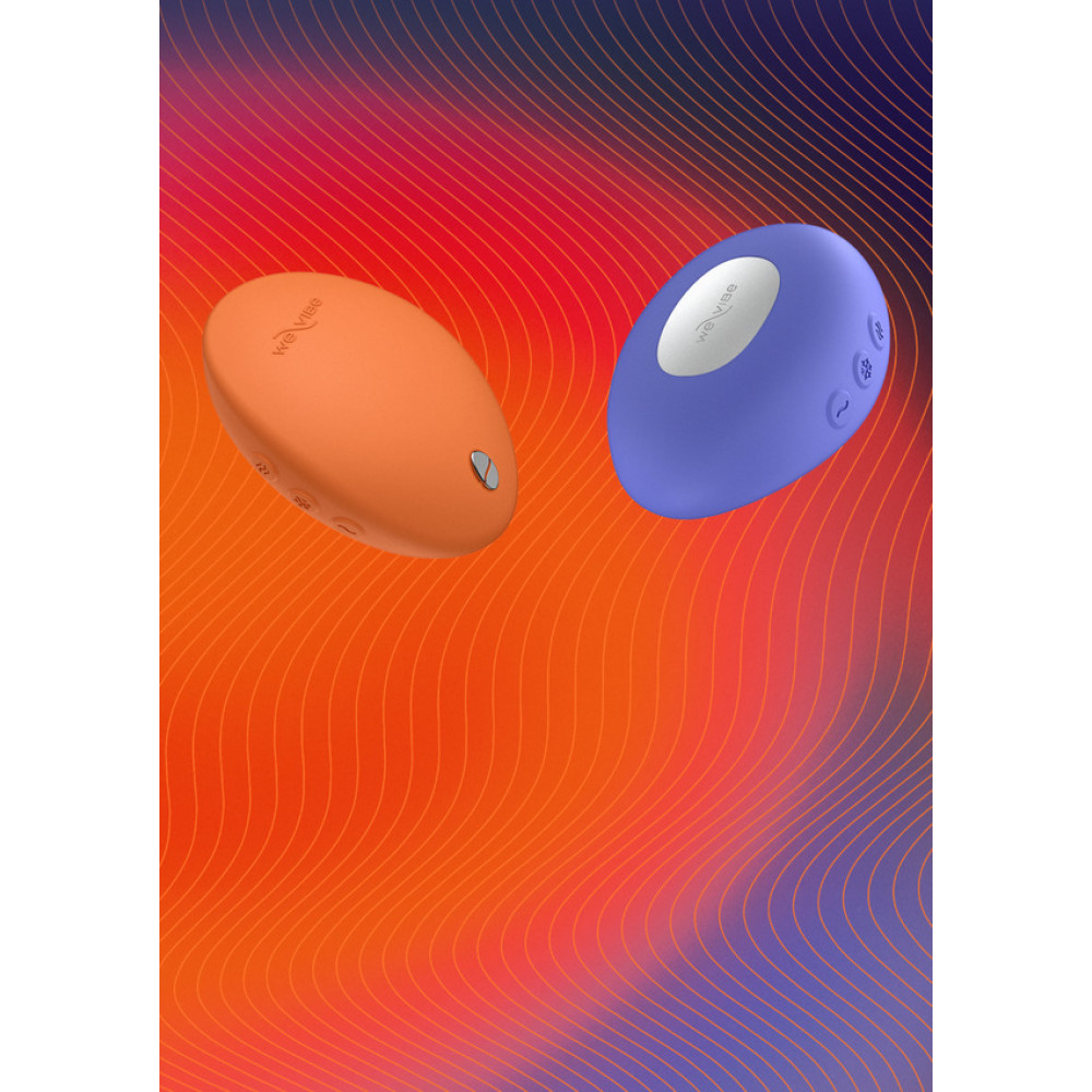 Вібропулі та міні-вібратори - Кліторальний вібратор We-Vibe Temp Lavender Blue з функцією нагрівання та охолодження, синій 55