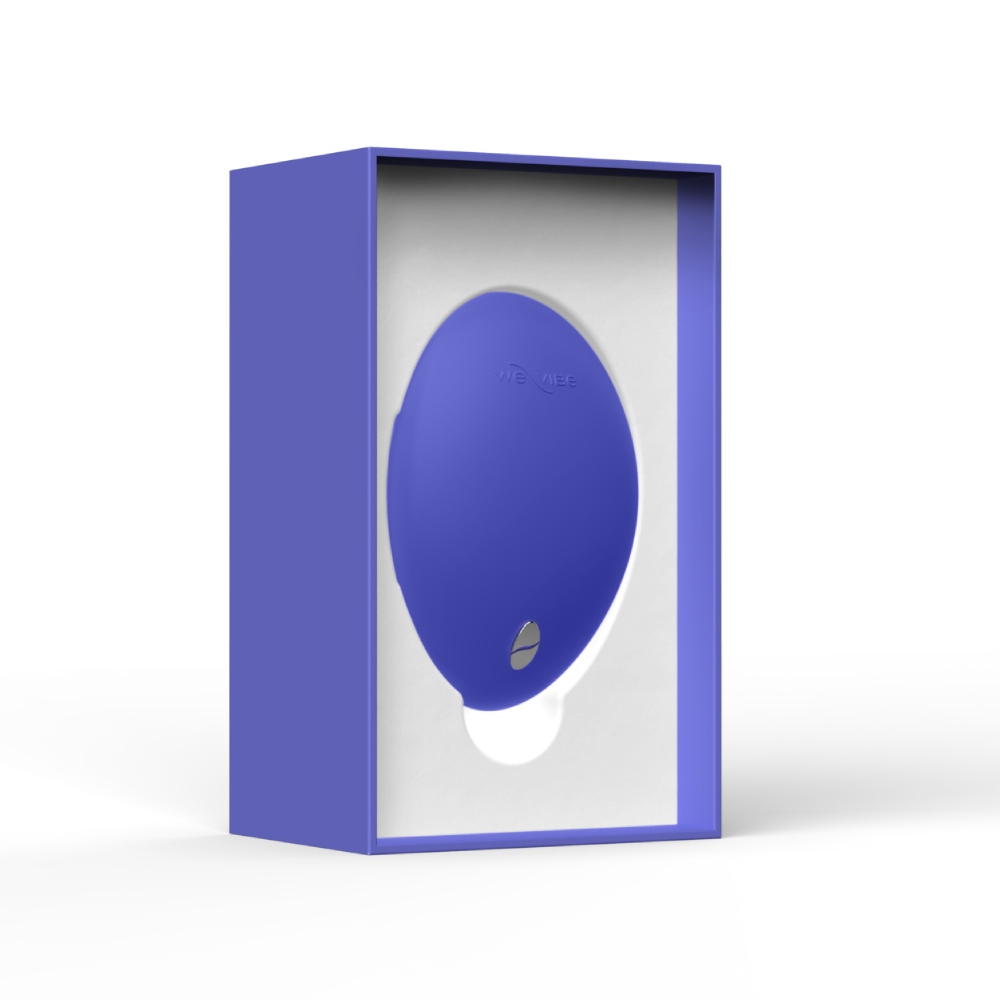 Вібропулі та міні-вібратори - Кліторальний вібратор We-Vibe Temp Lavender Blue з функцією нагрівання та охолодження, синій 10