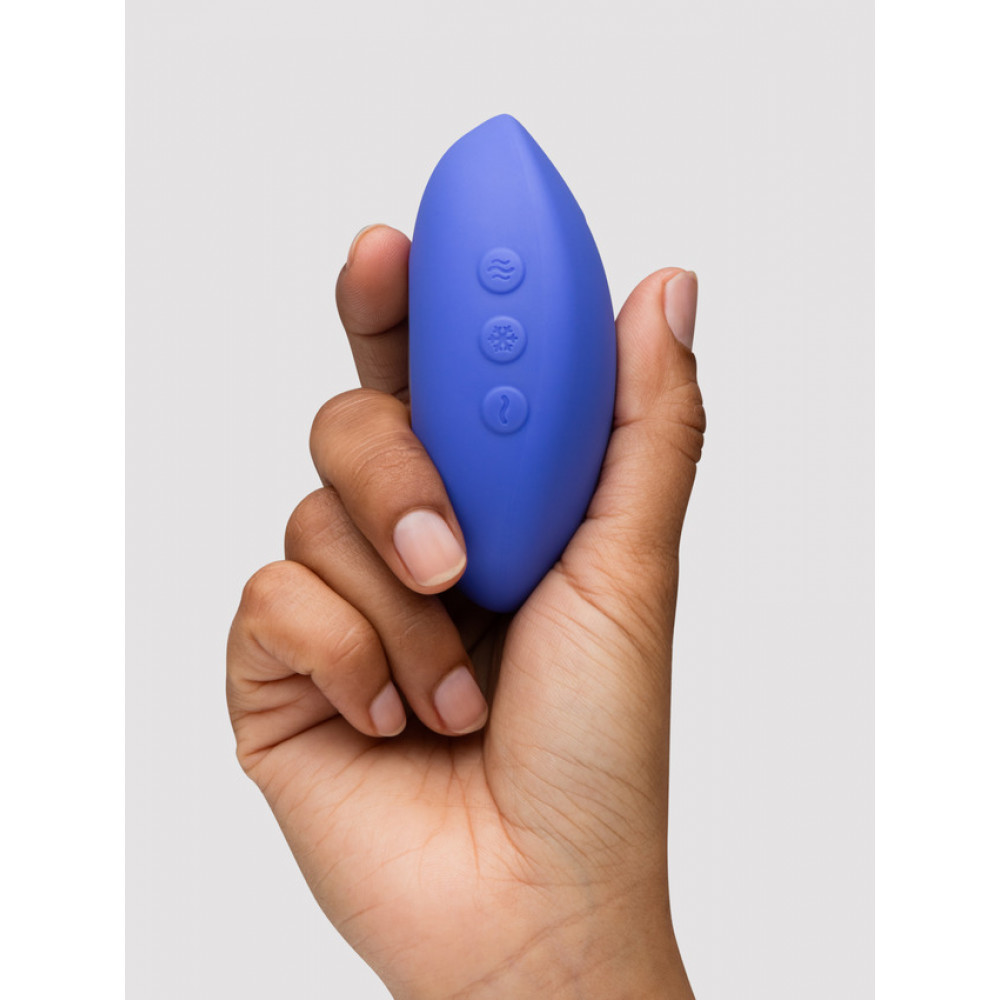 Вібропулі та міні-вібратори - Кліторальний вібратор We-Vibe Temp Lavender Blue з функцією нагрівання та охолодження, синій 52