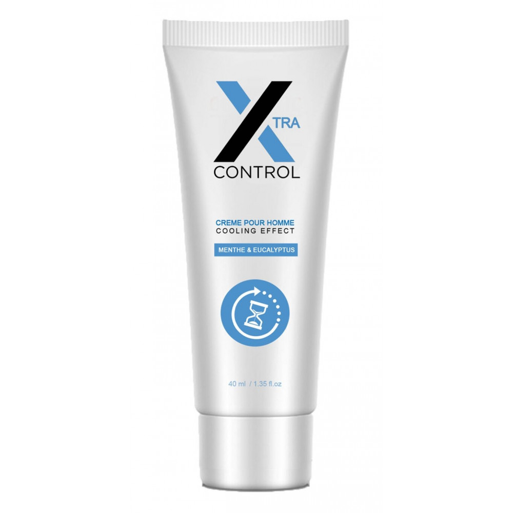  - Крем пролонгирующий X-control cool cream for man, 40 ml 1