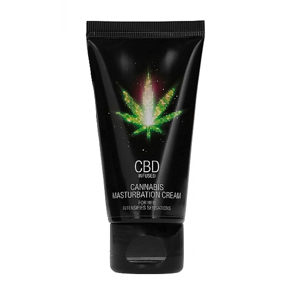 Різне - Стимулюючий крем для жінок Shots-CBD Cannabis Masturbation Cream For Her, 50 ml 1