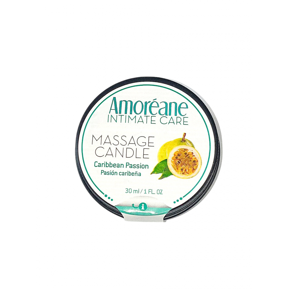 Разное - Массажная свечка Amoreane Candle Карибская страсть, 30 мл 3