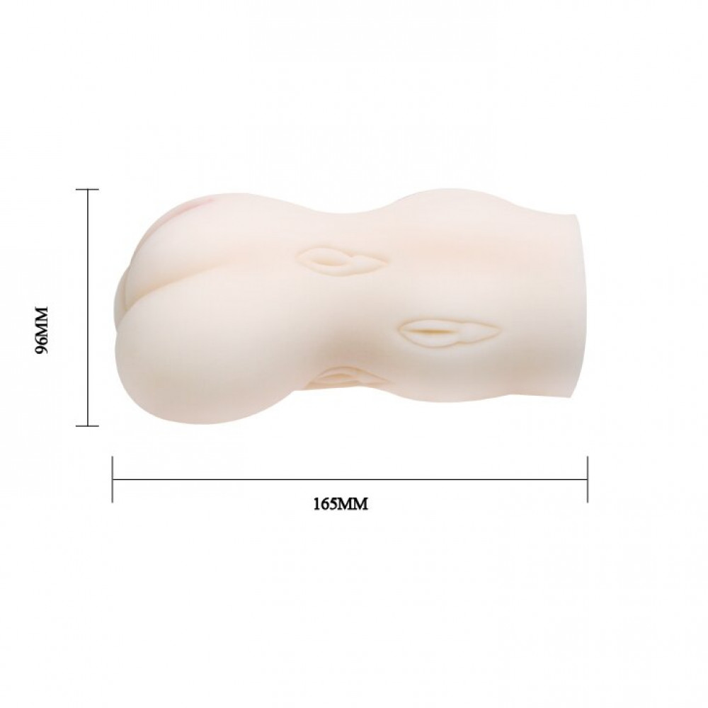  - Мастурбатор с двумя входами и вибрацией BAILE - Passion Lady, BM-009172 5