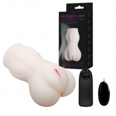 Мастурбатор с двумя входами и вибрацией BAILE - Passion Lady, BM-009172