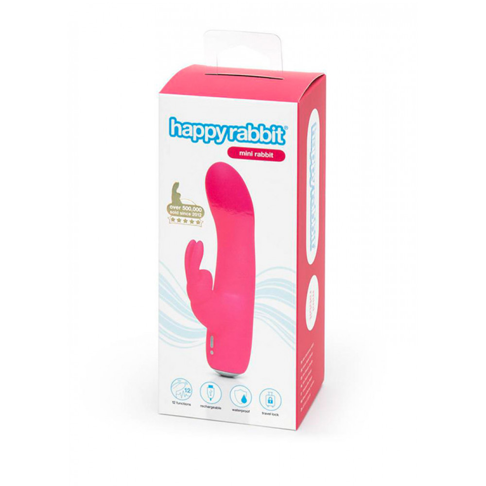 Вибратор-кролик - Мини вибратор кролик Happy Rabbit Rechargeable Mini Rabbit Vibrator 4