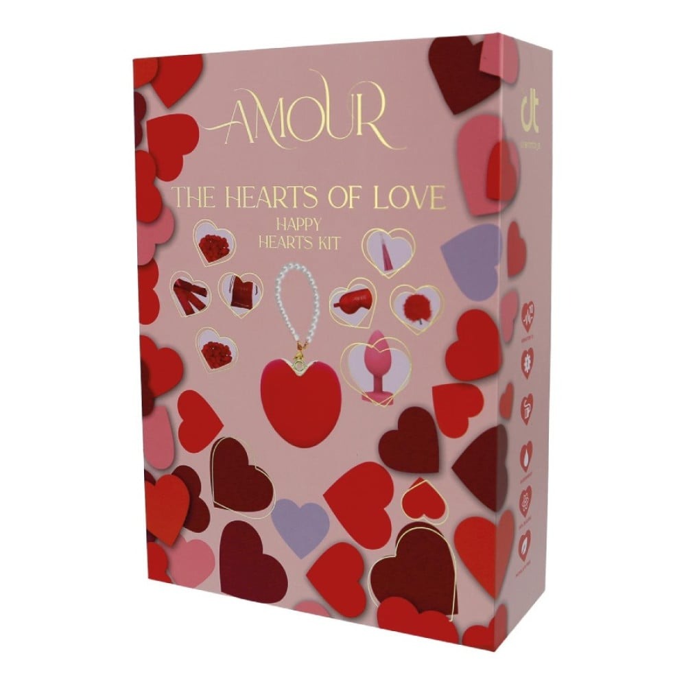 Разное - Набор эротических гаджетов Dream Toys Amour The Hearts of Love, красный