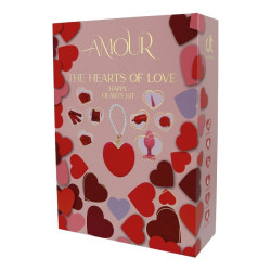 Набір еротичних гаджетів Dream Toys Amour The Hearts of Love, червоний
