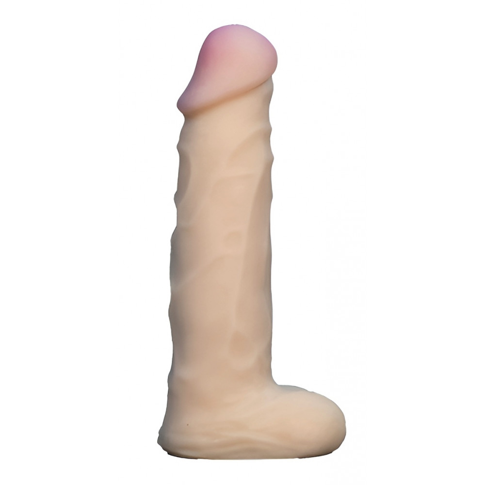 Разное - Насадка для страпона телесная EGZO Ciberskin NSTR18 ( 17,5 см х 4,2 см ) 1