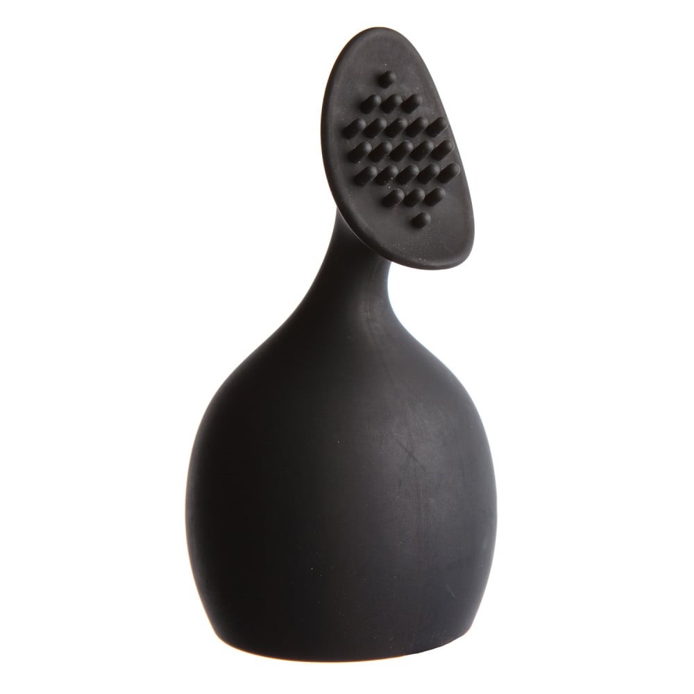 Разное - Насадка на микрофон с пупырышками Love Shop для стимуляции клитора, черная