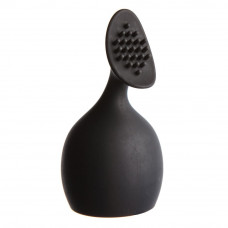 Насадка на микрофон с пупырышками Love Shop для стимуляции клитора, черная