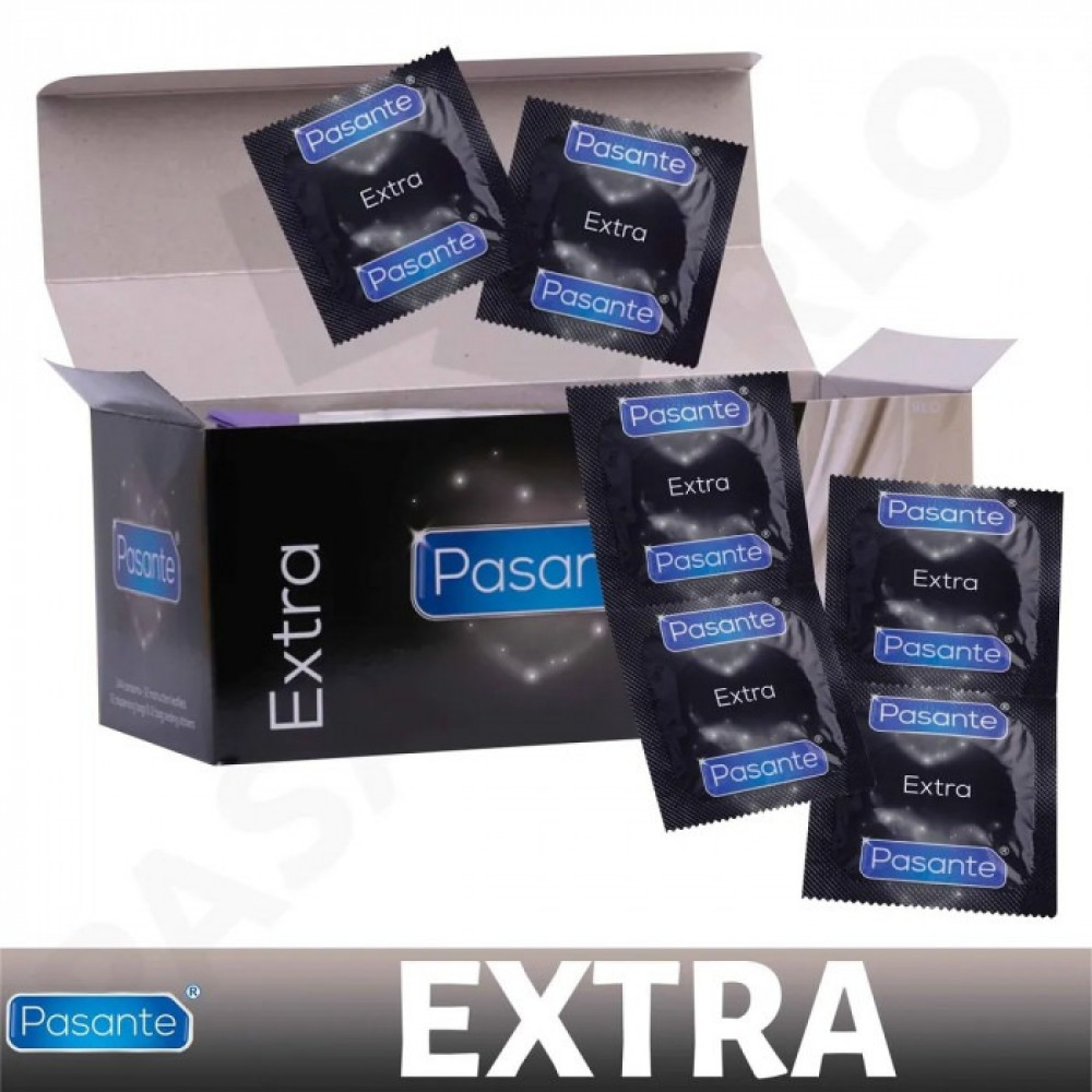 Презервативы - Презервативы Pasante Extra Condoms , 52мм,за 6 шт 1