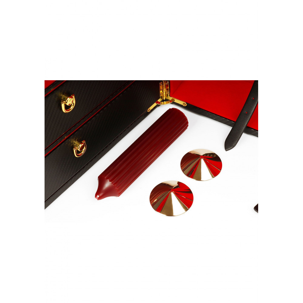 БДСМ игрушки - Шкаф-чемодан для БДСМ-аксессуаров TABOOM Desires Masterpiece Case, 11 предметов 14