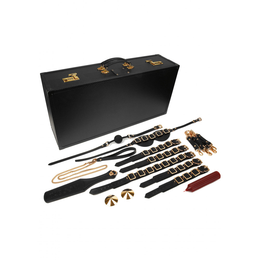 БДСМ игрушки - Шкаф-чемодан для БДСМ-аксессуаров TABOOM Desires Masterpiece Case, 11 предметов 8