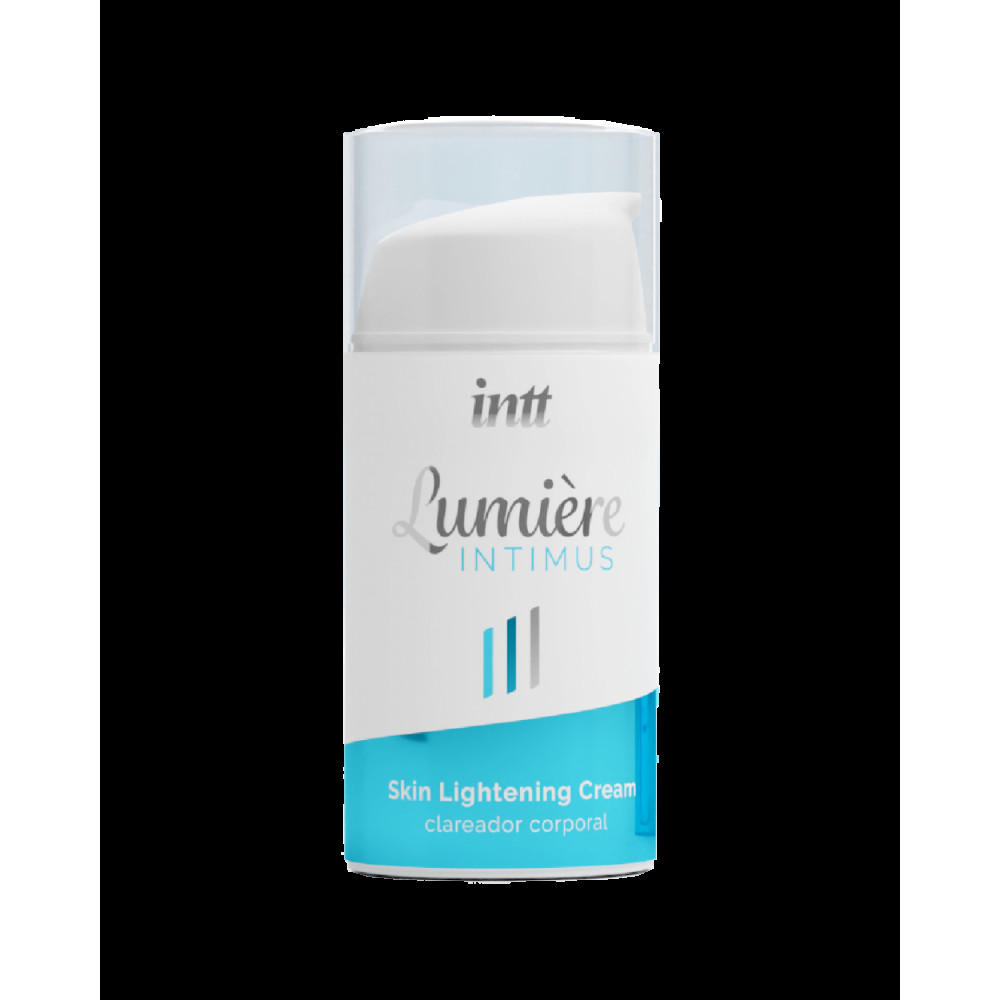 Интимная косметика - Крем для осветления кожи Intt Lumiere (15 мл) для всего тела и интимных зон, накопительный эффект