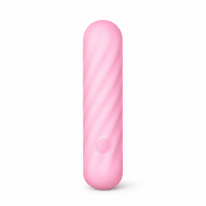 Суперм'яка віброкуля UNIVIBE Velvet із 10 режимами вібрації, рожева, 10,5 × 2,5 см