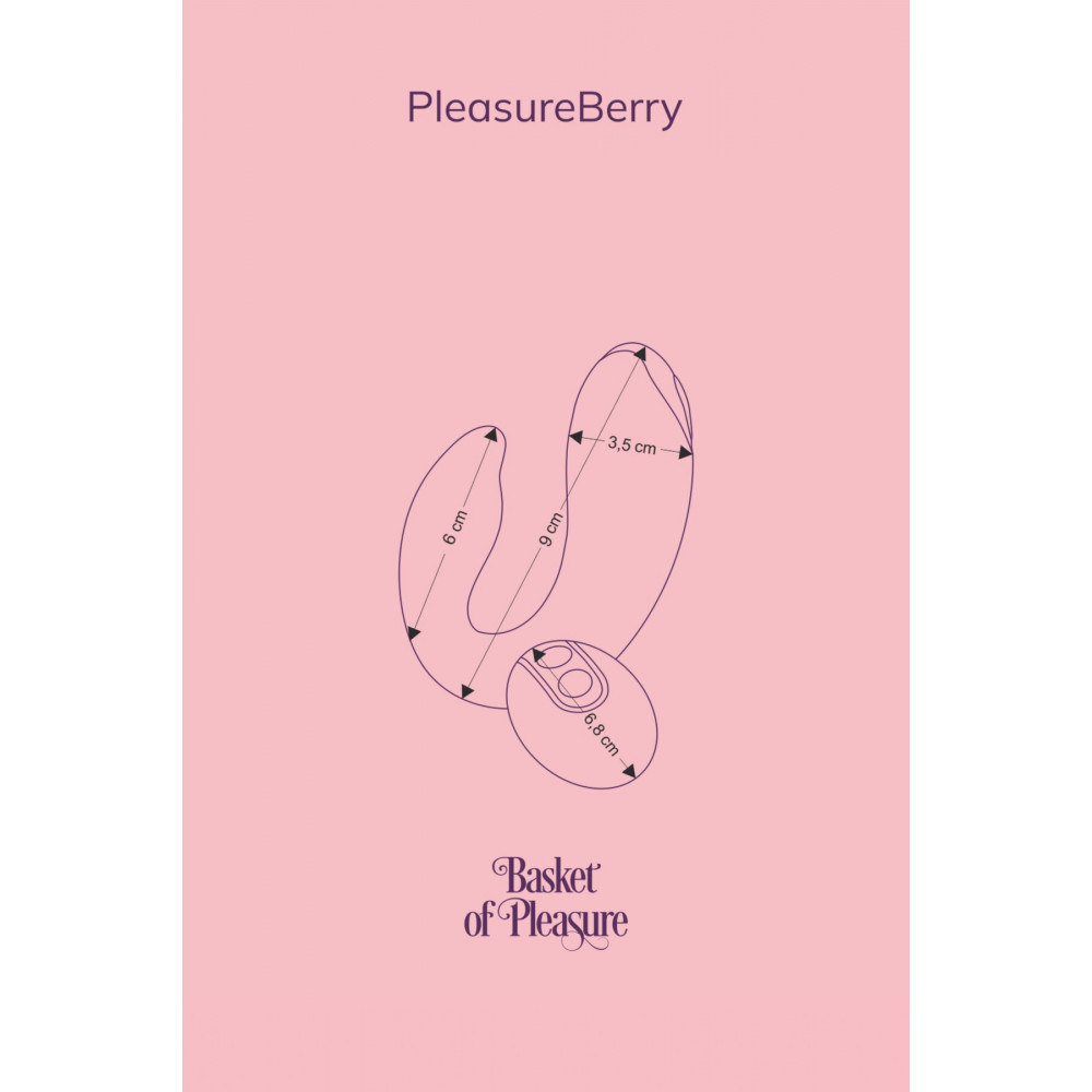 Вибраторы для пар - Вибратор FairyGasm PleasureBerry violet 10