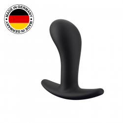 Анальная пробка Fun Factory BOOTIE M, черная, диаметр 3,3 см, тонкий ограничитель