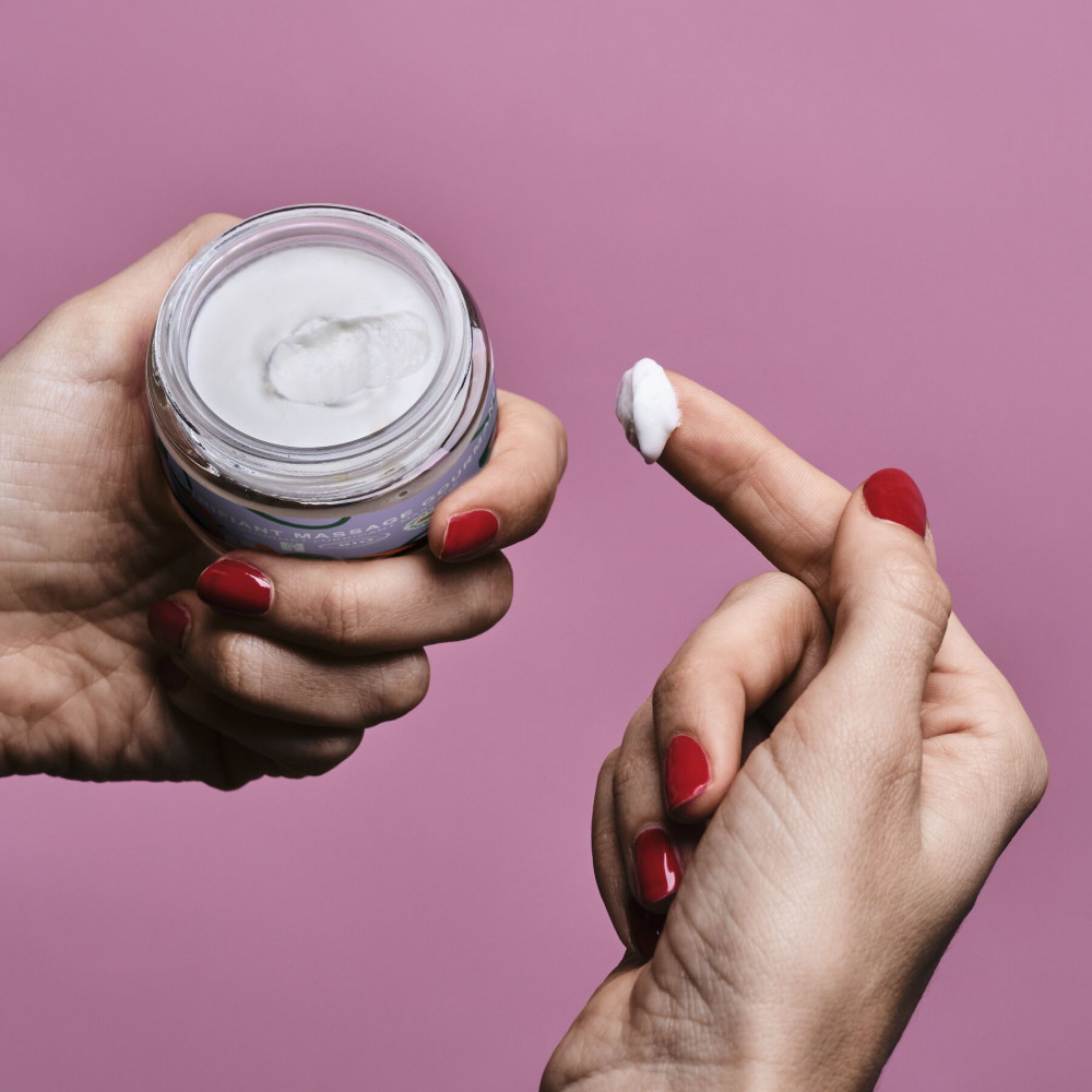 Для масажу - Масажна олія-лубрикант з ароматом та смаком фундука Goliate Couple Gourmand Noisette 50 мл 11