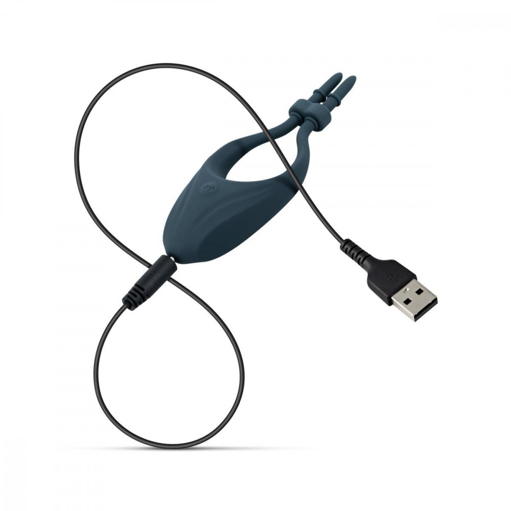 Эрекционные кольца с вибрацией - Эрекционное кольцо Boners Adjustable Cockring 7