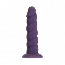 Фалоімітатор Fantasy by Addiction Unicorn Dildo 7” Purple, віброкуля в подарунок