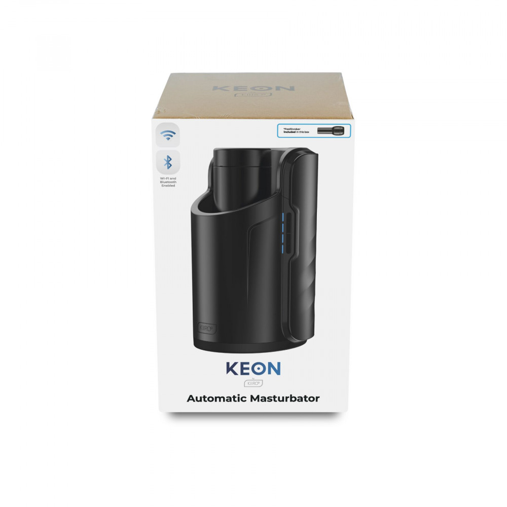 Мастурбаторы с вибрацией - Интерактивная секс-машина для мужчин Kiiroo Keon Wi-Fi Combo Set с мастурбатором 2