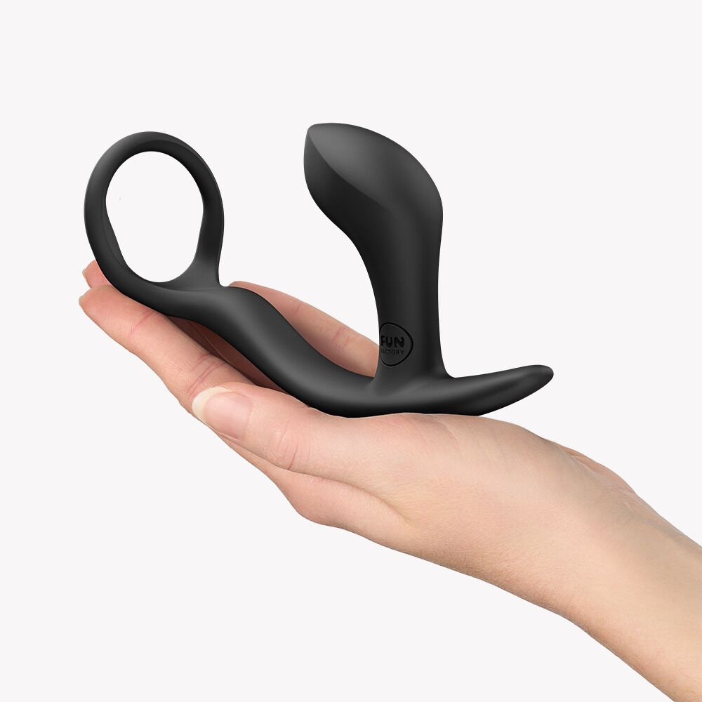  - Анальна пробка з ерекційним кільцем Fun Factory BOOTIE RING Black 4