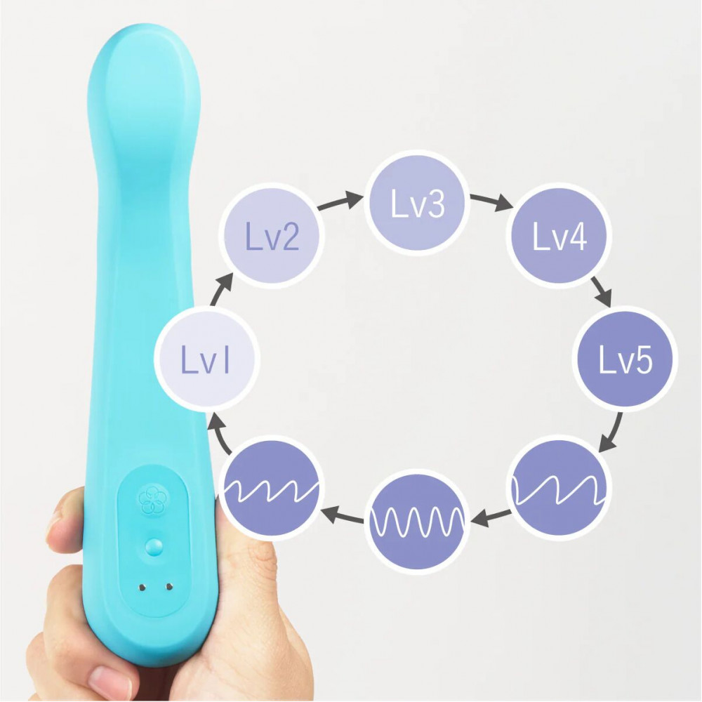 Стимулятор точки G - Вибратор Iroha TSUKI+ AONAMI 9