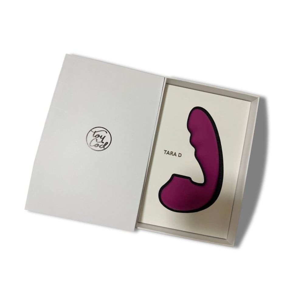 Різне - Вакуумний стимулятор BeYourLover Tara Purple з вагінальним відростком та підігрівом, фіолетовий 5