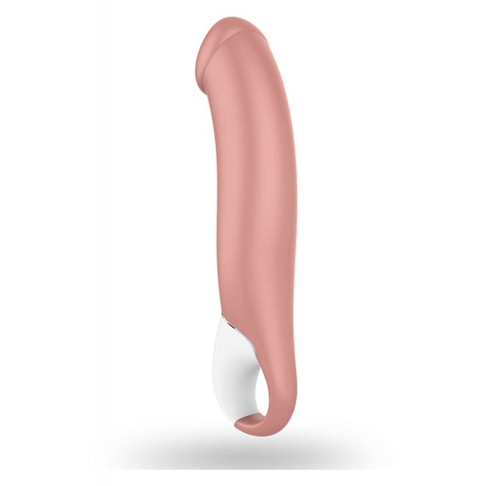 Стимулятор точки G - Вибратор реалистик Satisfyer Master Vibrator, светло-коричневый 1
