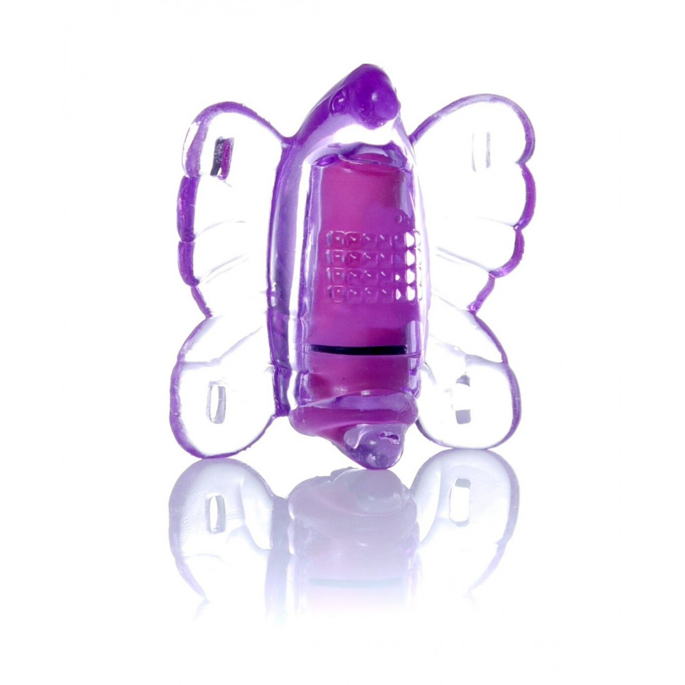  - Вібро-стимулятор метелик Butterfly Purple, BS6700056 1