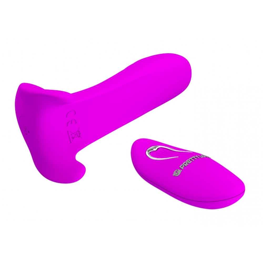  - Вибробабочка с стимулятором клитора PRETTY LOVE - Remote Control Massager, BI-014850W 3