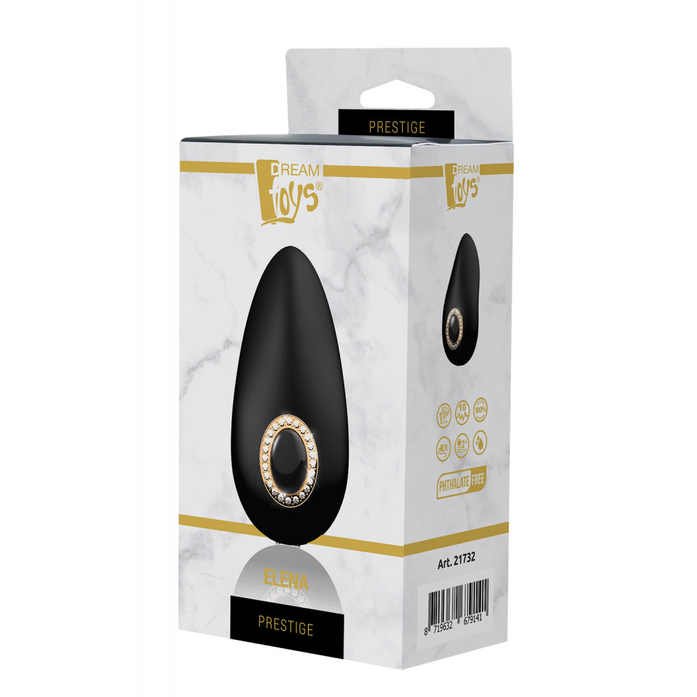 Разное - Клиторальный вибростимулятор Dream Toys PRESTIGE ELENA черный