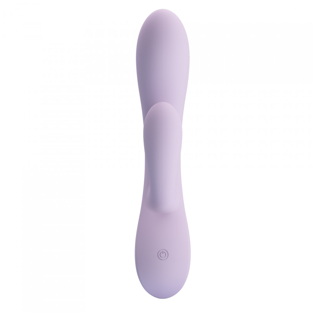 Вибратор-кролик - Вибратор-кролик Pretty Love Rosolyn фиолетовый, 19 х 3.6 см 3