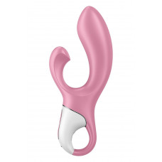 Вібратор кролик Satisfyer Air Pump Bunny 2 з технологією тиску повітря, рожевий