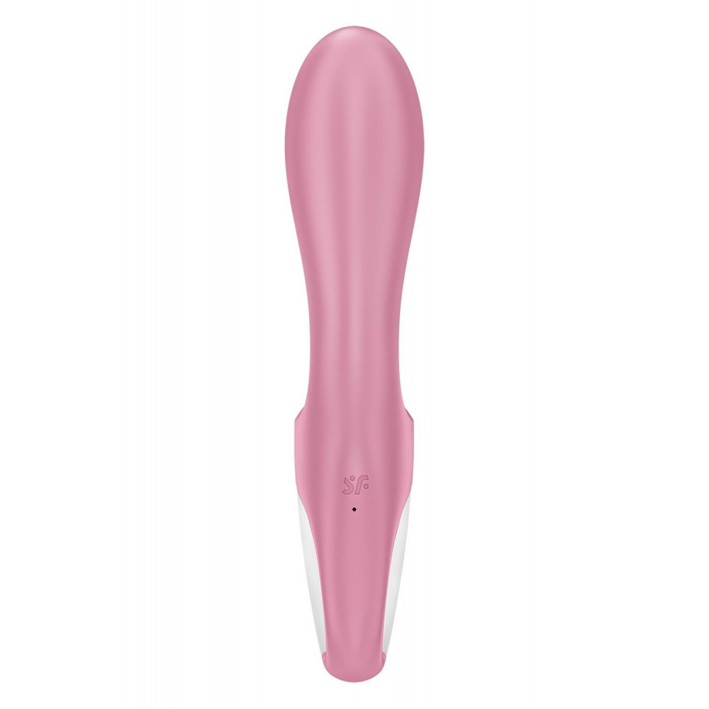 Разное - Вибратор кролик Satisfyer Air Pump Bunny 2 с технологией давления воздуха, розовый 3