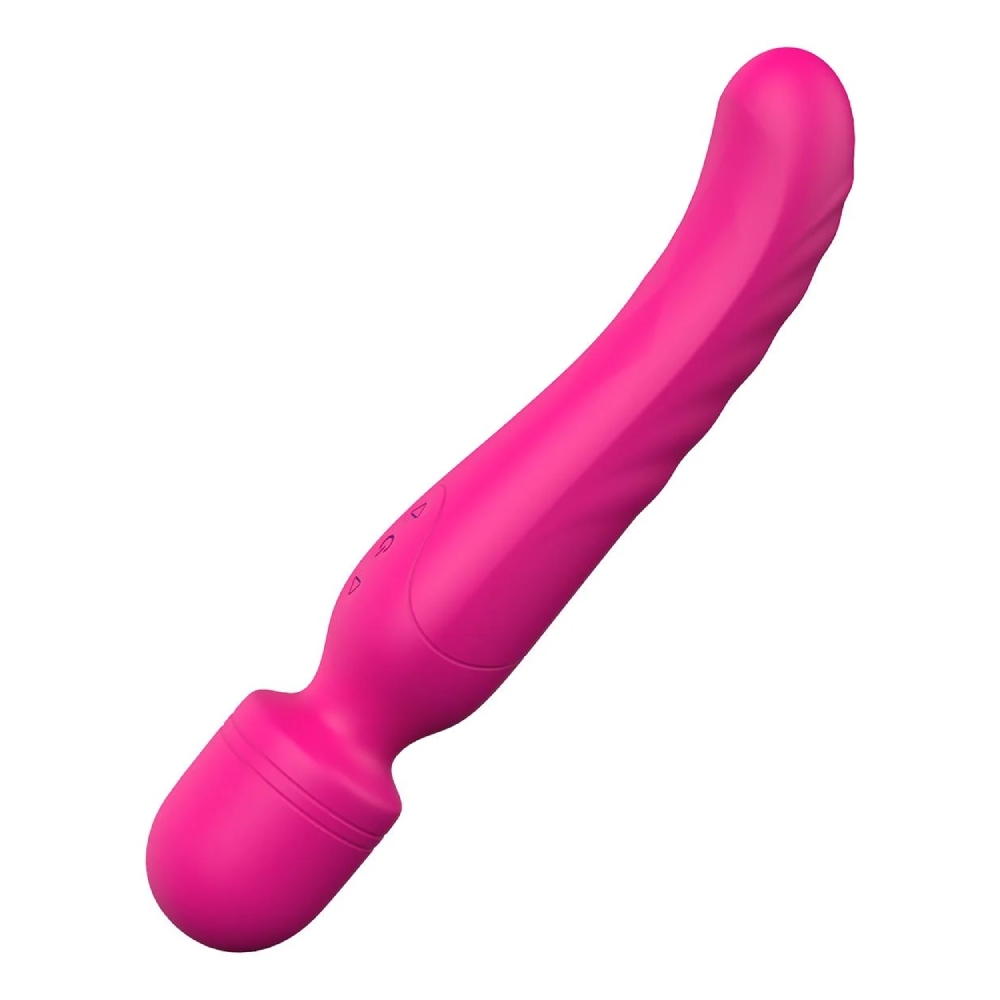 Для LGBTQ+ - Вибратор-микрофон с подогревом Dream Toys Essentials Heating Bodywand, розовый, 23 × 3,6 см 6