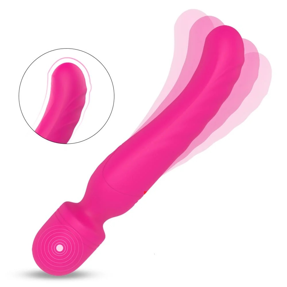Для LGBTQ+ - Вибратор-микрофон с подогревом Dream Toys Essentials Heating Bodywand, розовый, 23 × 3,6 см 4