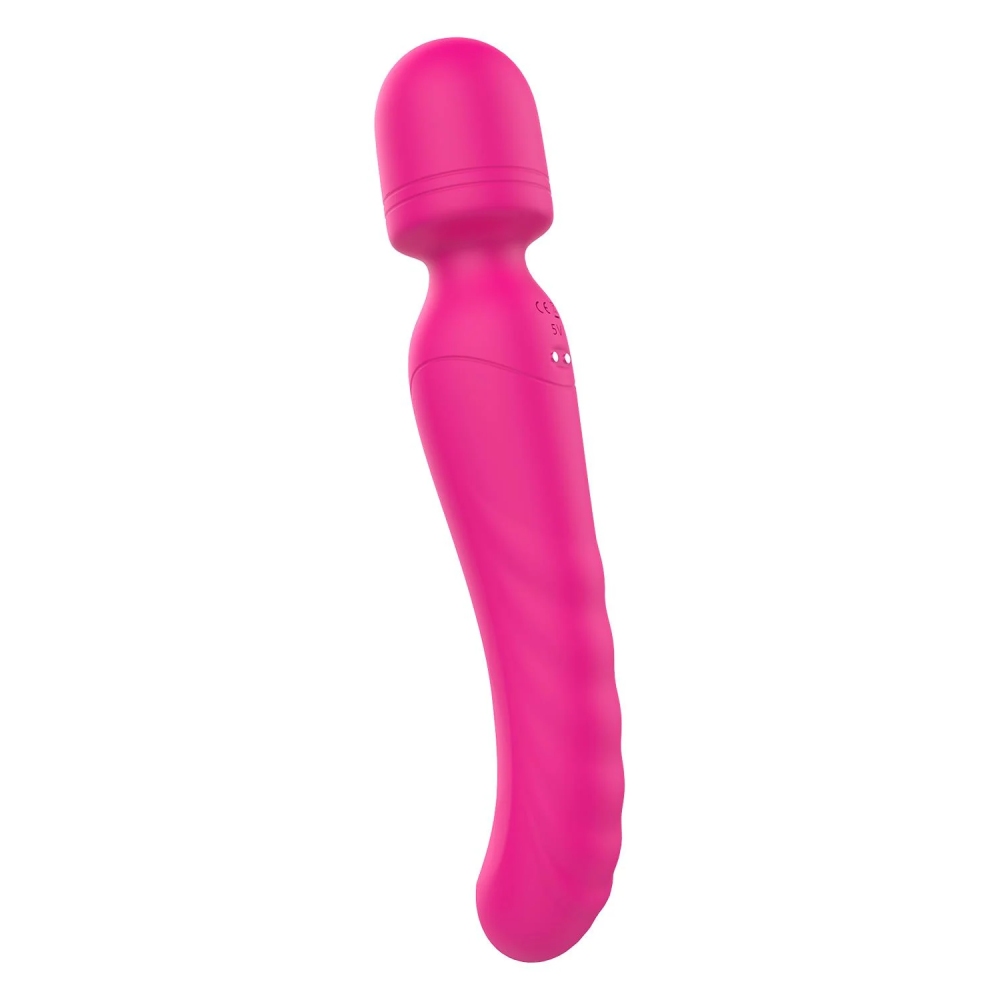 Для LGBTQ+ - Вибратор-микрофон с подогревом Dream Toys Essentials Heating Bodywand, розовый, 23 × 3,6 см 13