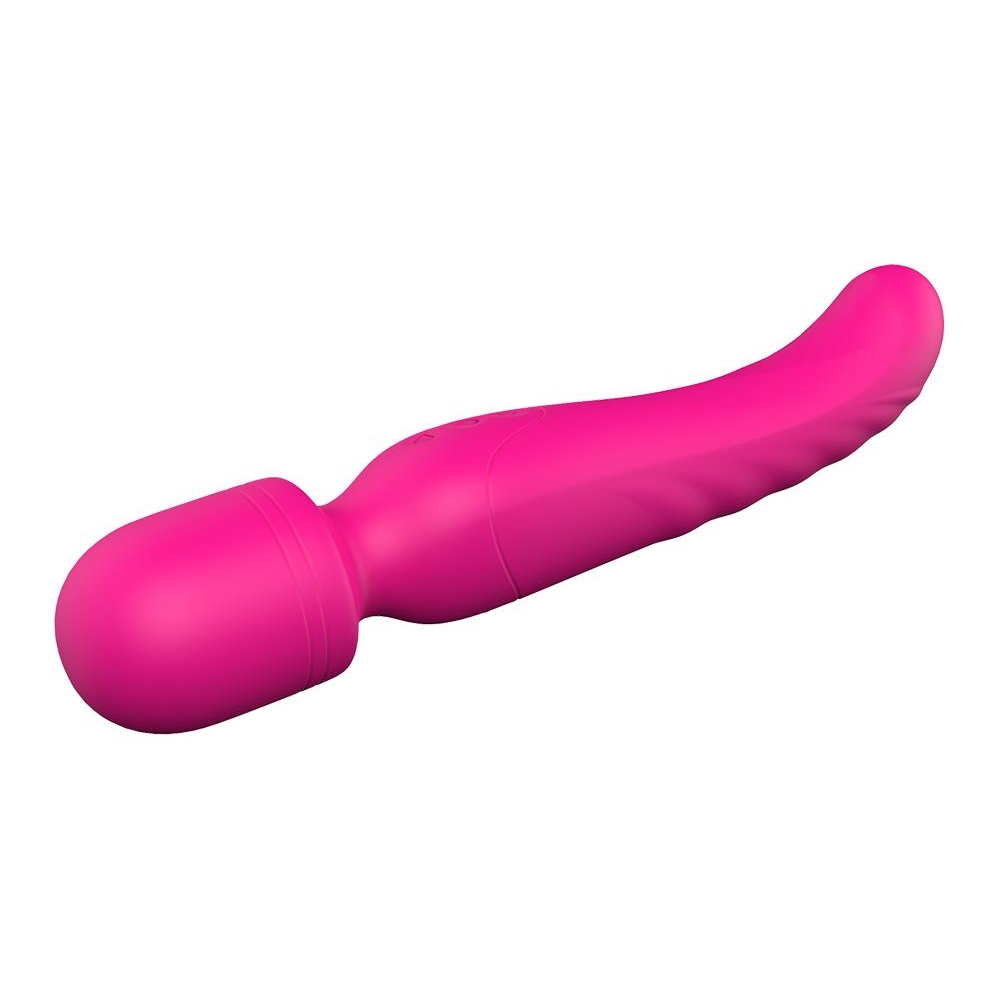 Для LGBTQ+ - Вибратор-микрофон с подогревом Dream Toys Essentials Heating Bodywand, розовый, 23 × 3,6 см 12