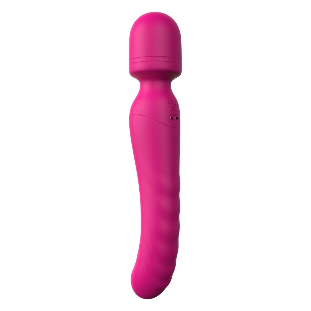 Для LGBTQ+ - Вибратор-микрофон с подогревом Dream Toys Essentials Heating Bodywand, розовый, 23 × 3,6 см 7