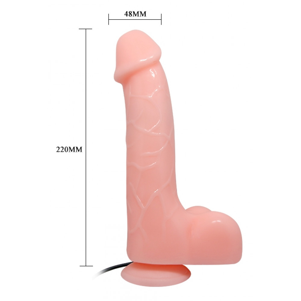 Різне - Вибратор на присоске BAILE - Barbara Multi-speed vibration, BW-008074ZSY 4