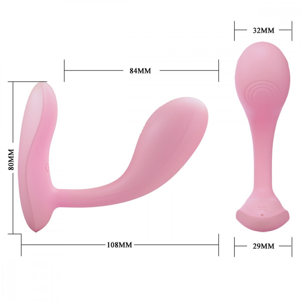  - Вібромасажер серії G-Spot APP від Pretty Love - Baird Pink, BI-014992HP 11
